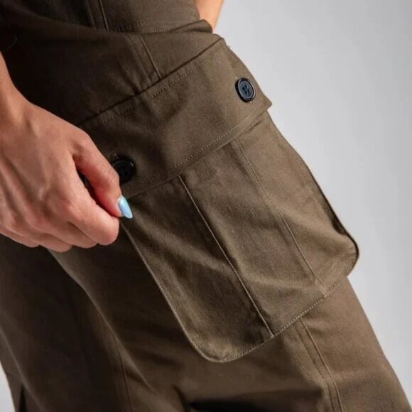 Wondery Isabel Pants, Brown, NWT - Picture 3 of 12